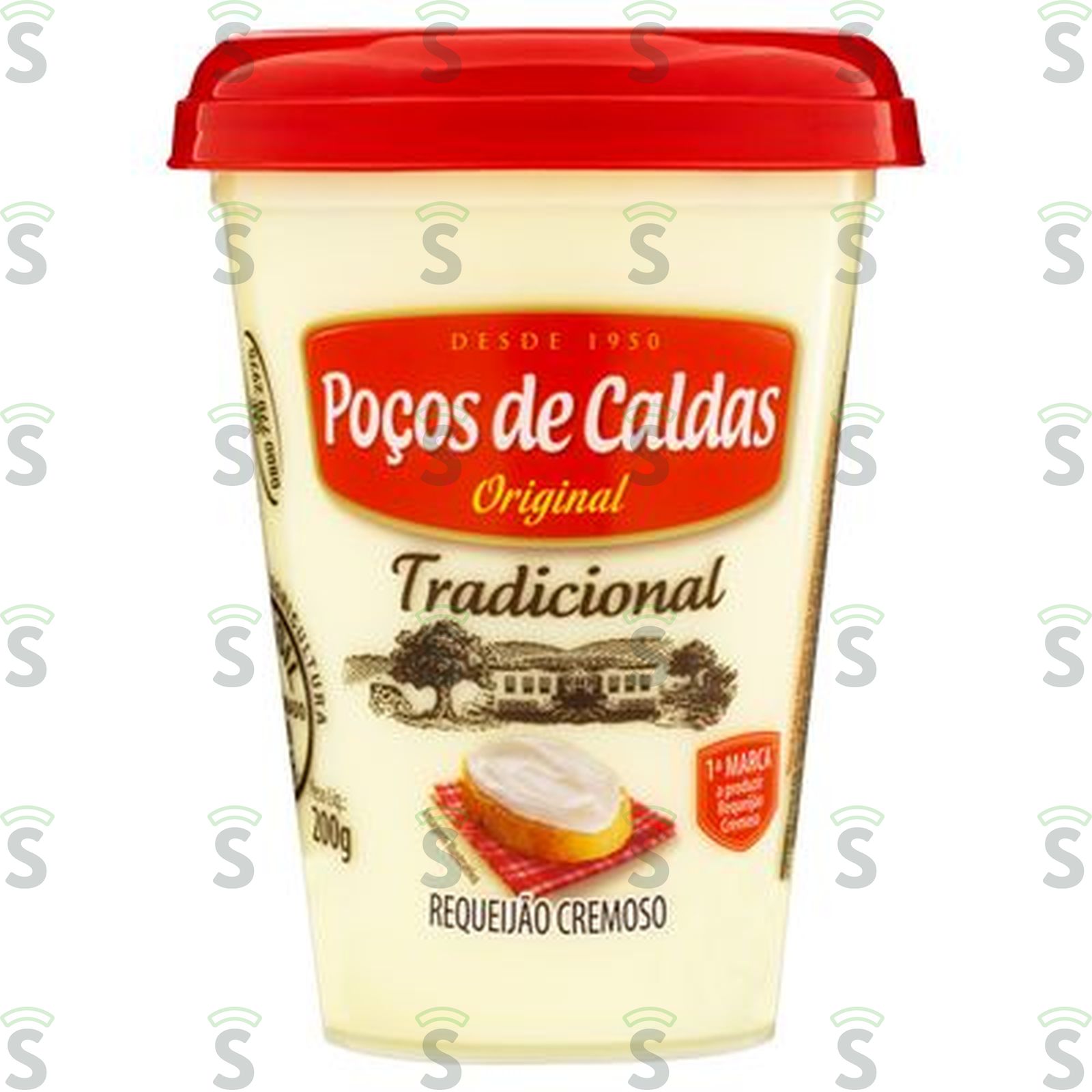 Requeijão Poços de Caldas Tradicional Copo 200G