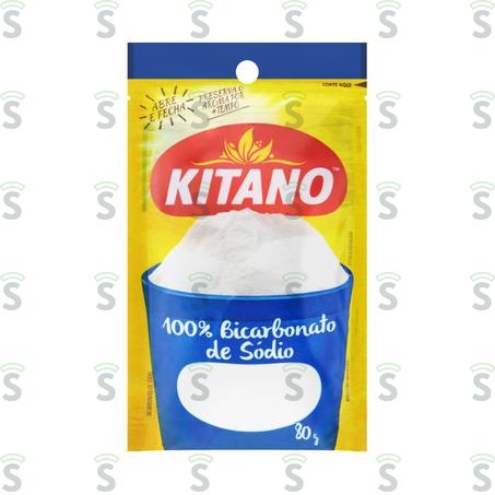  Especiarias Kitano Bicarbonato de Sódio Pacote 80g