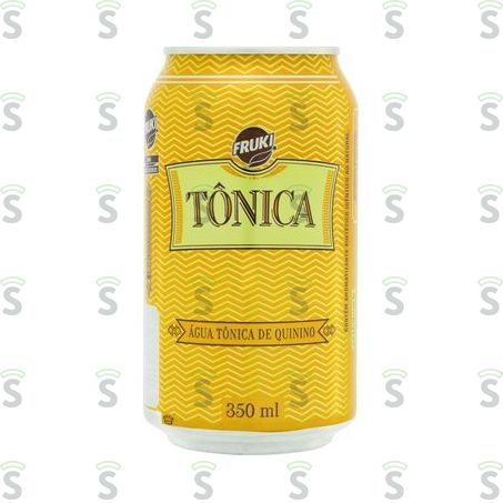  Água Tônica de Quinino Fruki Lata 350ml