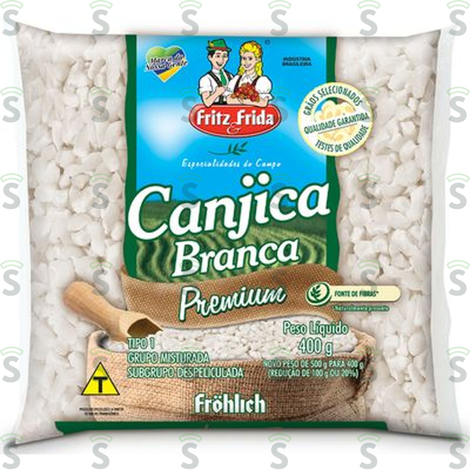 Fritz frida-canjica 400g branca