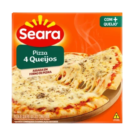 Pizza Seara Quatro Queijos 460G