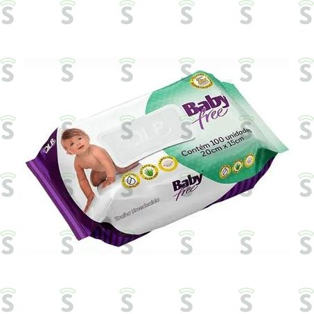  Toalha Umed. Baby Free C/100