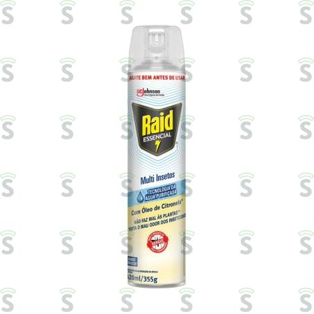  Inseticida Raid Multi Insetos Citronela Oferta 420ml