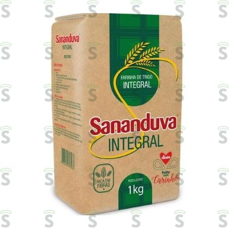  Sananduva-farinha Trigo 1kg Integral