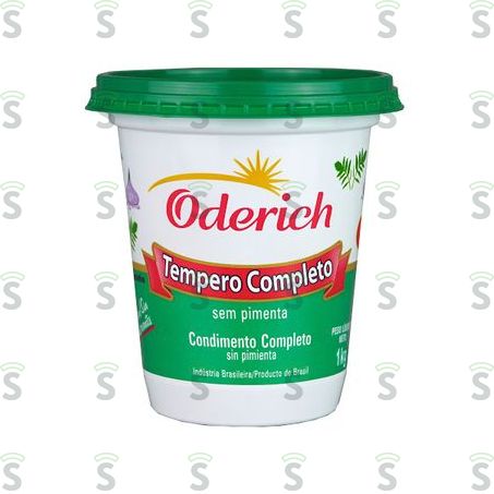  Oderich-tempero Completo Sem Pimenta 1kg