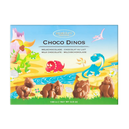 Chocolate ao leite Choco Dinos Excelcium 100g