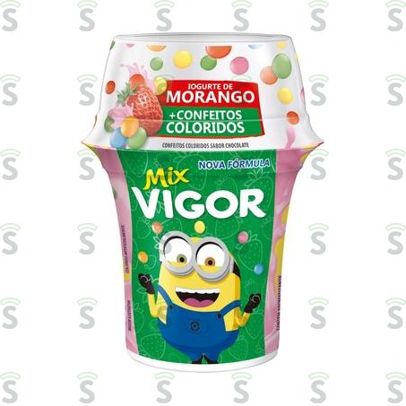  Iog Vigor Mix 140g Morango Conf.colorido