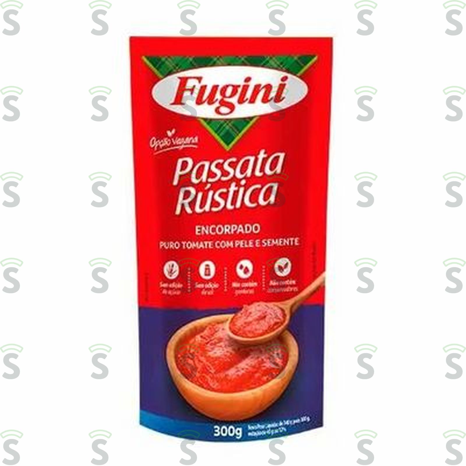 Molho tom fugini passata sc 300g