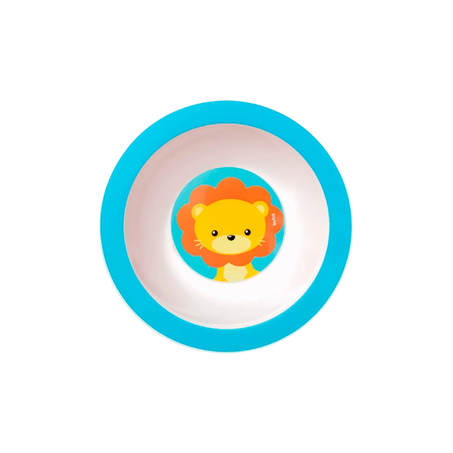 PRATO BUBA INFANTIL BOWL ANIMAL LEÃO 1 PEÇA