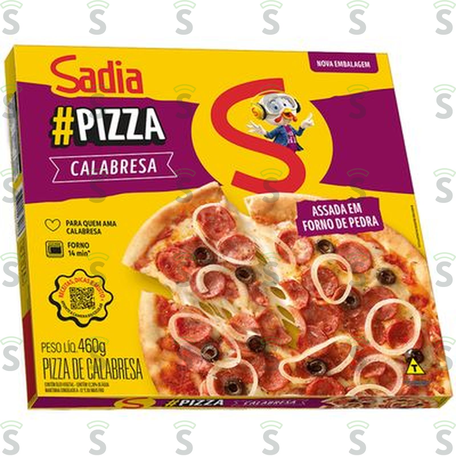Pizza Sadia Calabresa 460G