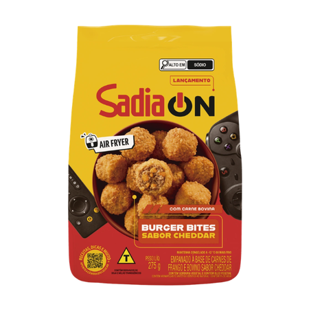 Empanado Sadia On Burguer Bites Tradicional 275g
