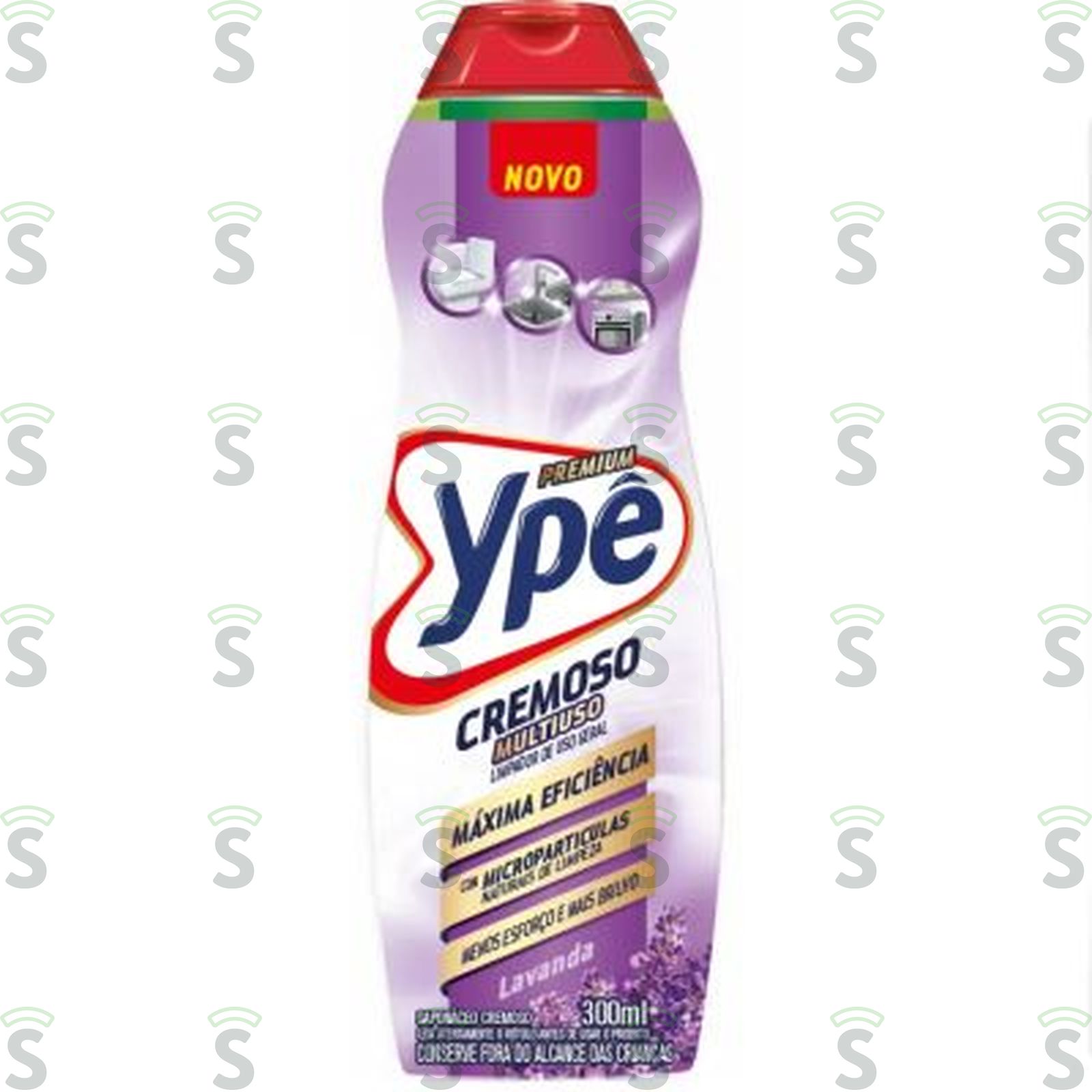 Limpador de Uso Geral Ypê Lavanda com Bicarbonato Frasco 300ml