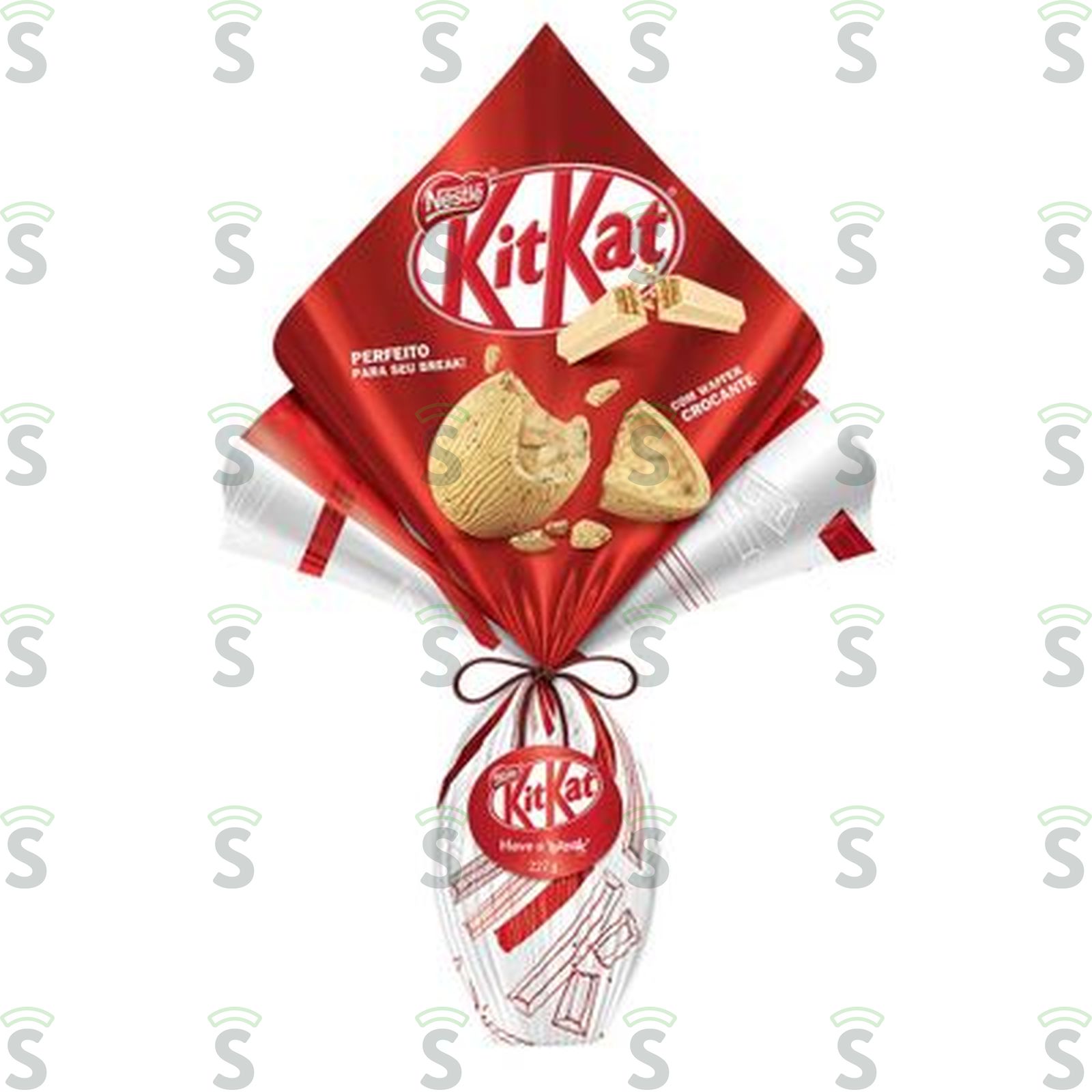 Ovo de Páscoa Kit Kat White 227G
