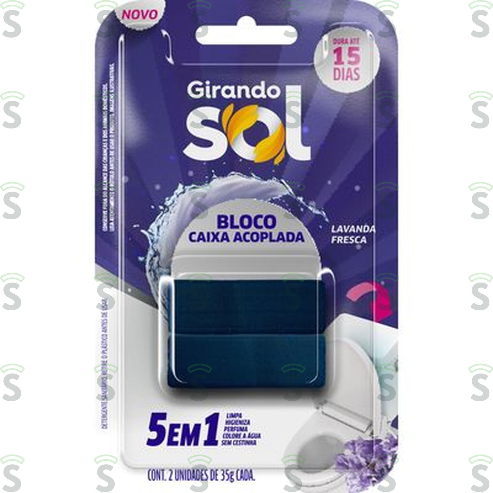 Girando sol-bloco sanit.35g lavanda fresca