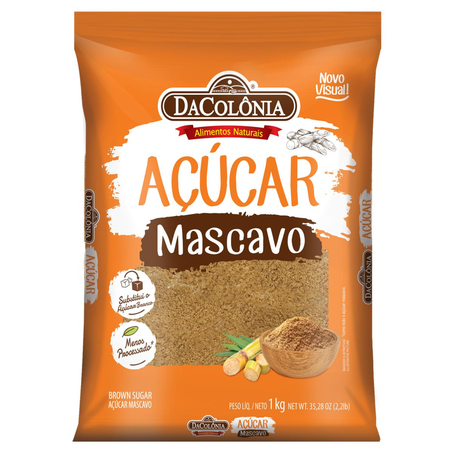 Açúcar Mascavo DaColônia 1kg