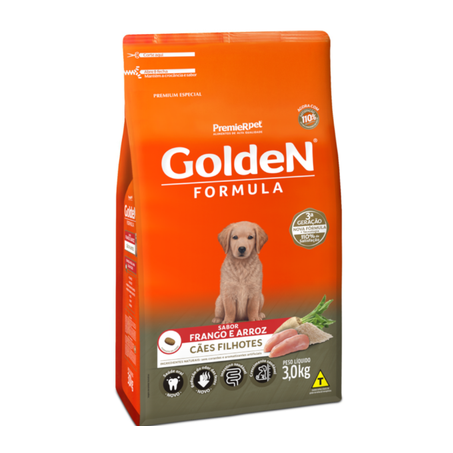 Ração Golden Fórmula Para Cães Filhotes Frango 1kg