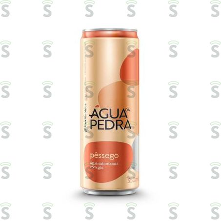  Agua Min. da Pedra 350ml C/gás Pessego