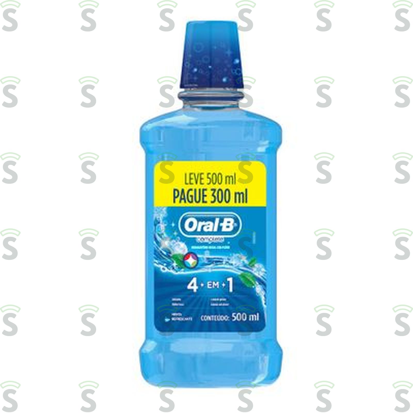 Oral b-enxaguatorio bucal 500ml menta