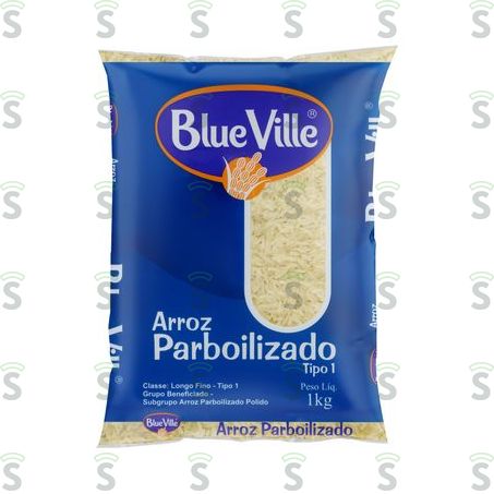  Blue Ville-arroz T-1 1kg Parboilizado