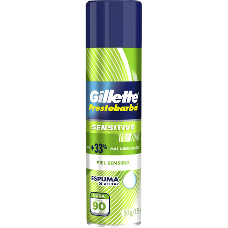 Espuma para Barbear Prestobarba 150g - Sensitive