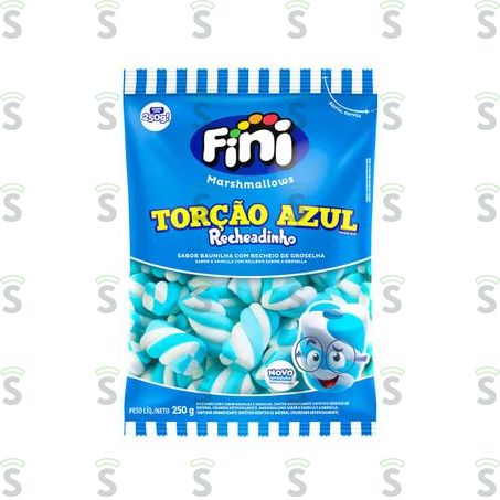  Fini-marshmallows 250g Azul Branco