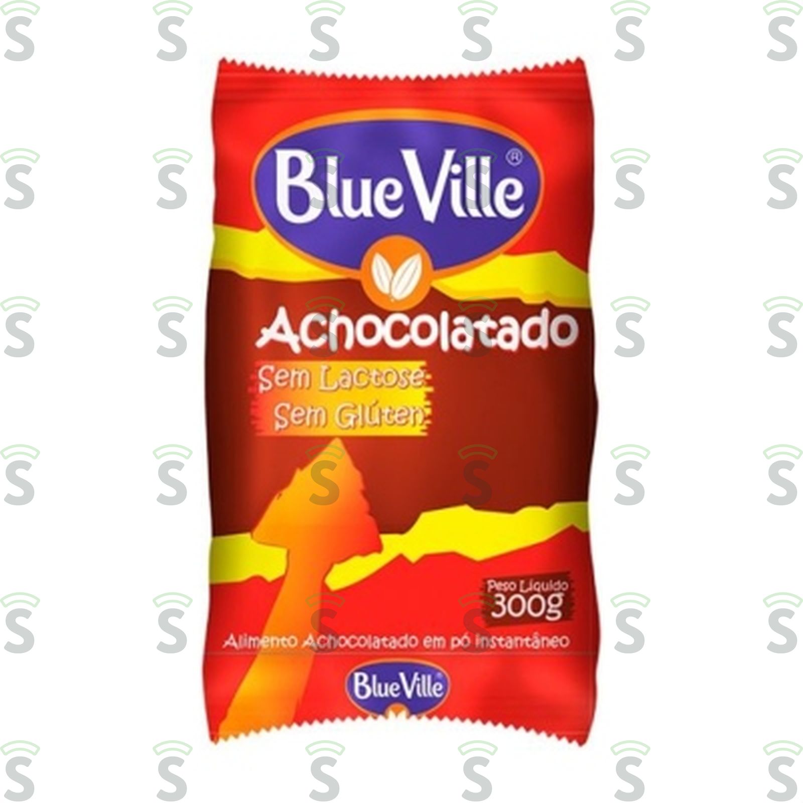 Achocolatado Po Blue Ville Pacote 300G