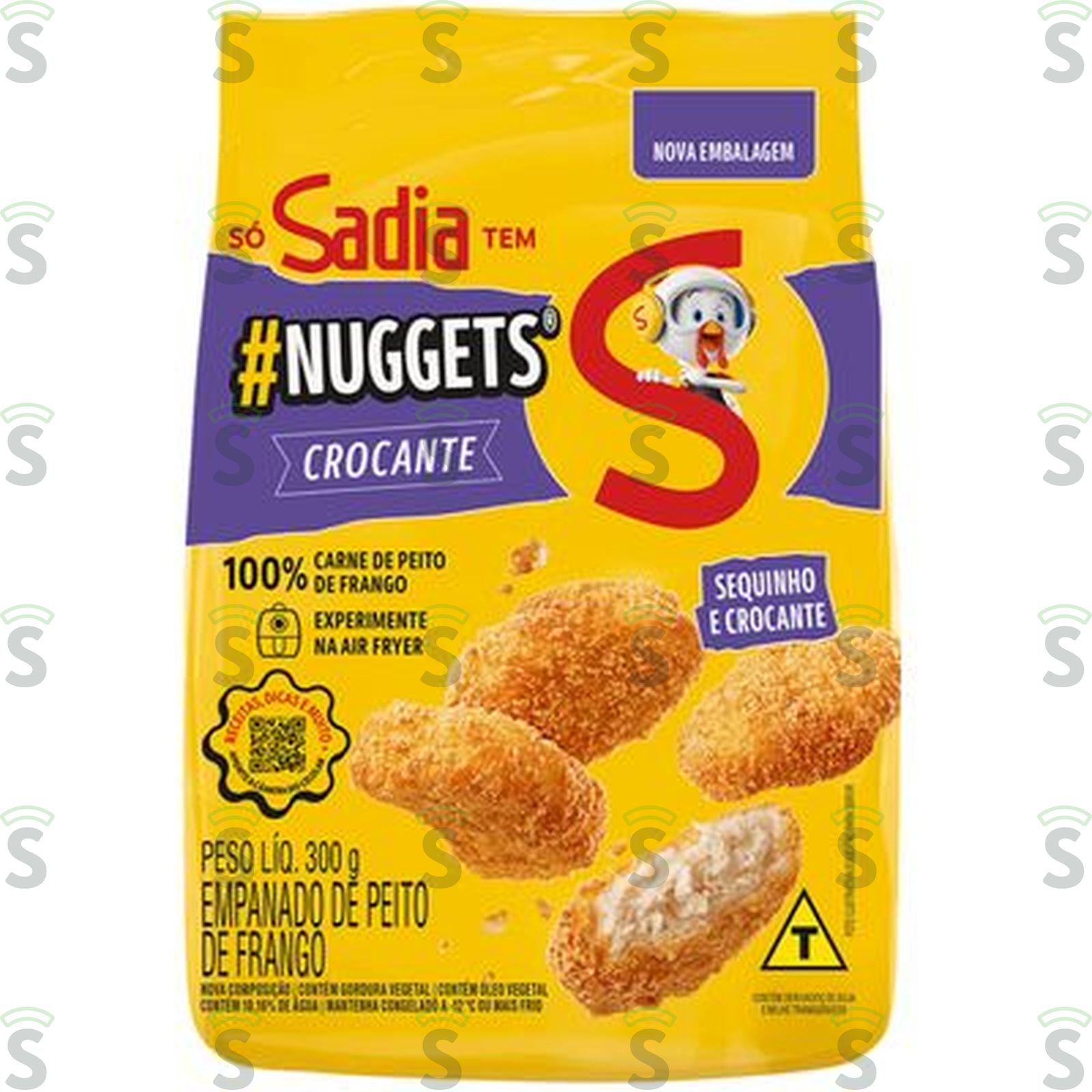 Sadia-nuggets frango 300g crocante