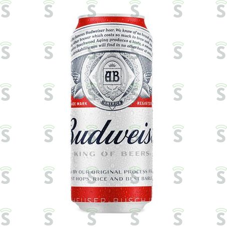  Budweiser-cerveja 473ml Latao
