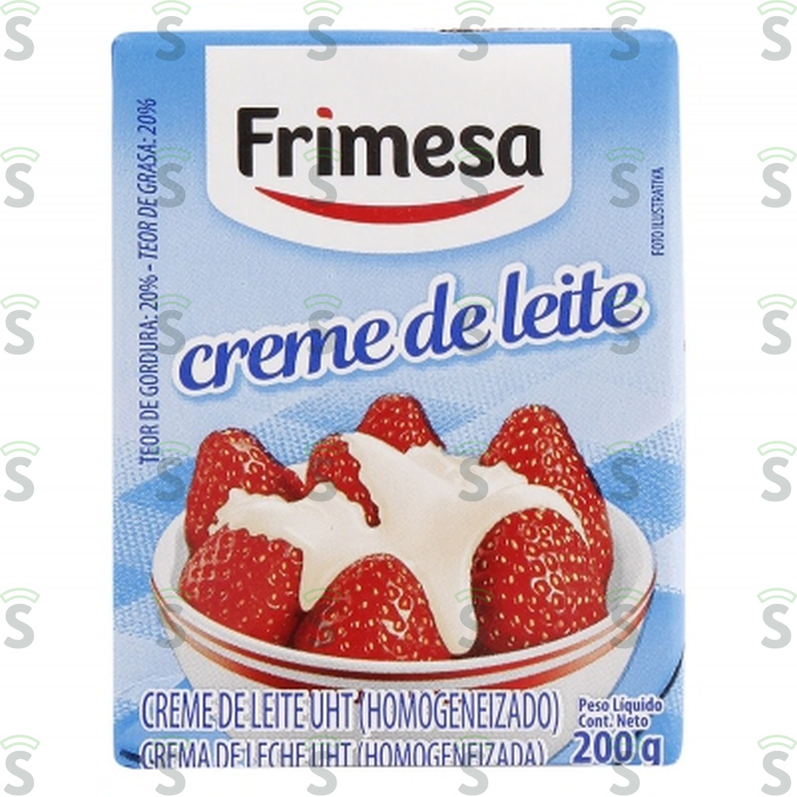 Creme de Leite Frimesa UHT Homogeneizado Frimesa Caixa 200gr