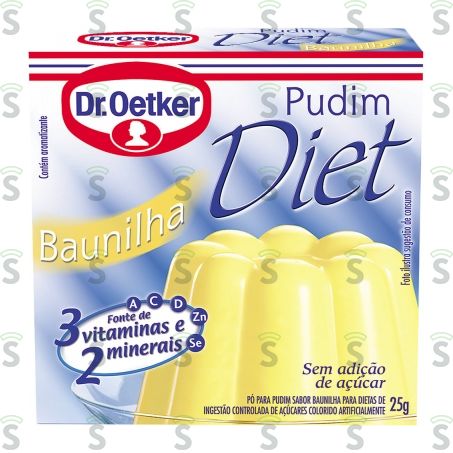  Pudim Po Oetker Diet Baunilha 25g