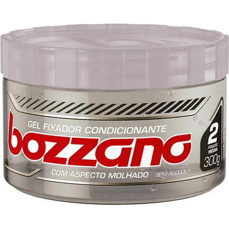 Gel Fixador Bozzano 300g - Brilho Molhado