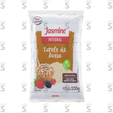  Farelo de Aveia Jasmine Pacote 200g