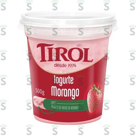  Tirol-iogurte Kon Frutas 500g Morango