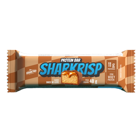 Barra de Proteína Shark Pro Risp Doce de Leite 40g