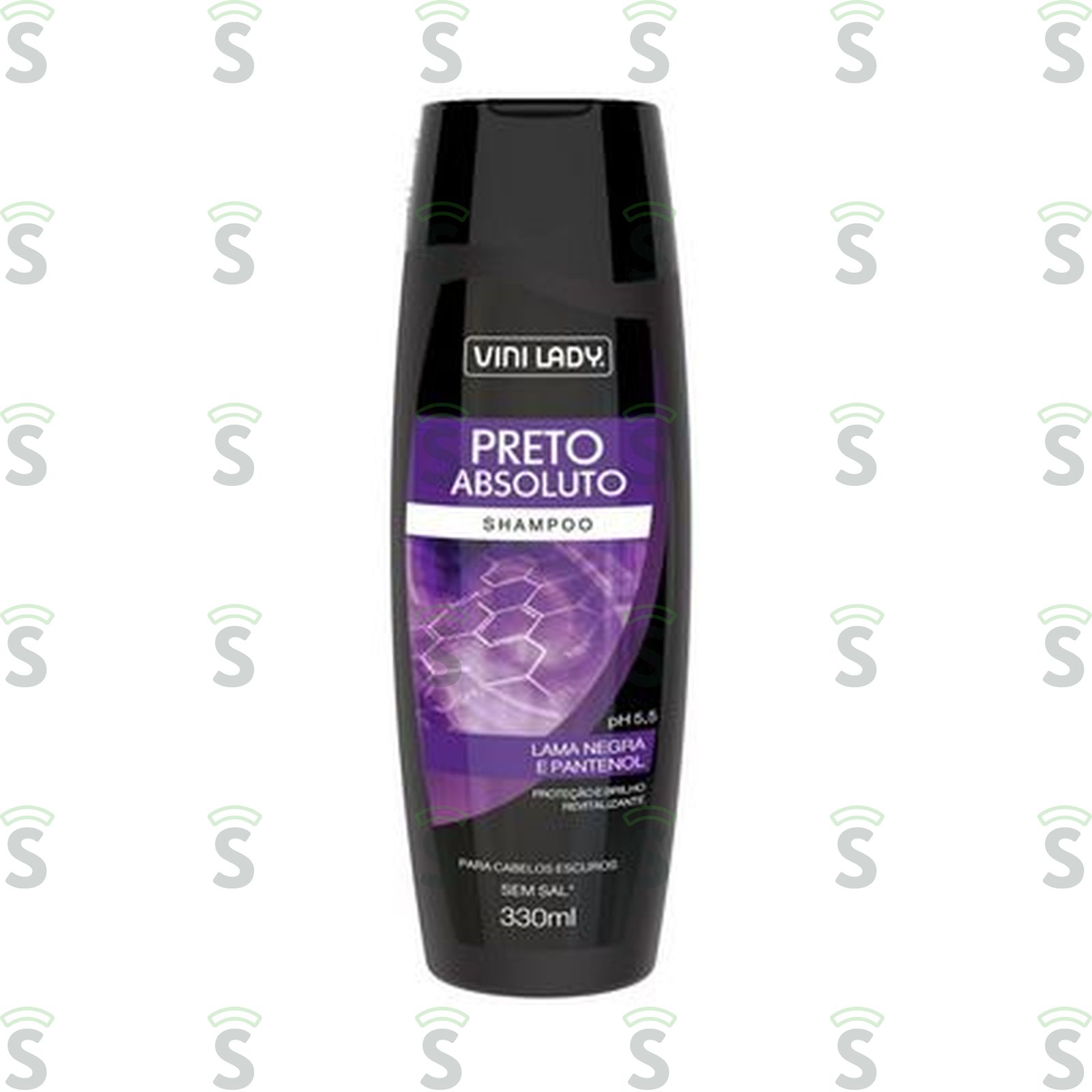Vini lady-shampoo 330ml preto absoluto