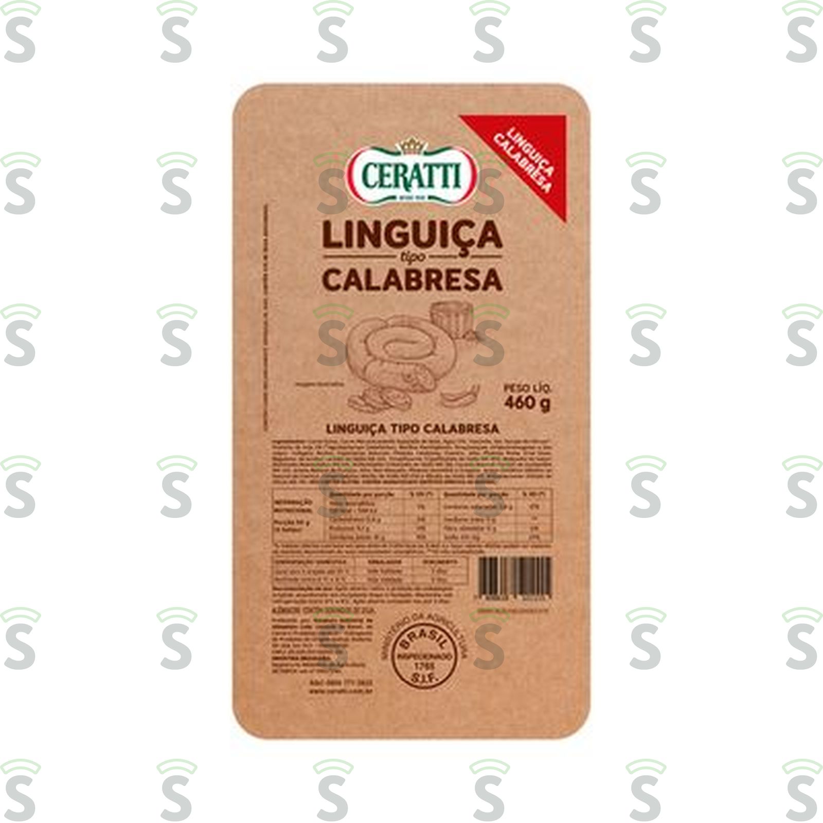 LINGUICA CALABRESA CERATTI 370G