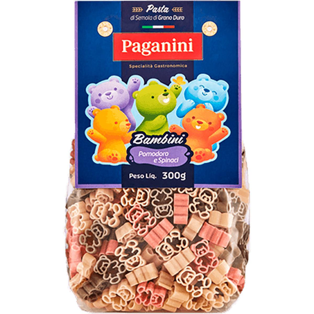 Massa Italiano Paganini 300g - Bichinhos - Bambini