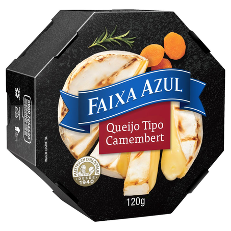 Queijo Faixa Azul 120g - Camembert