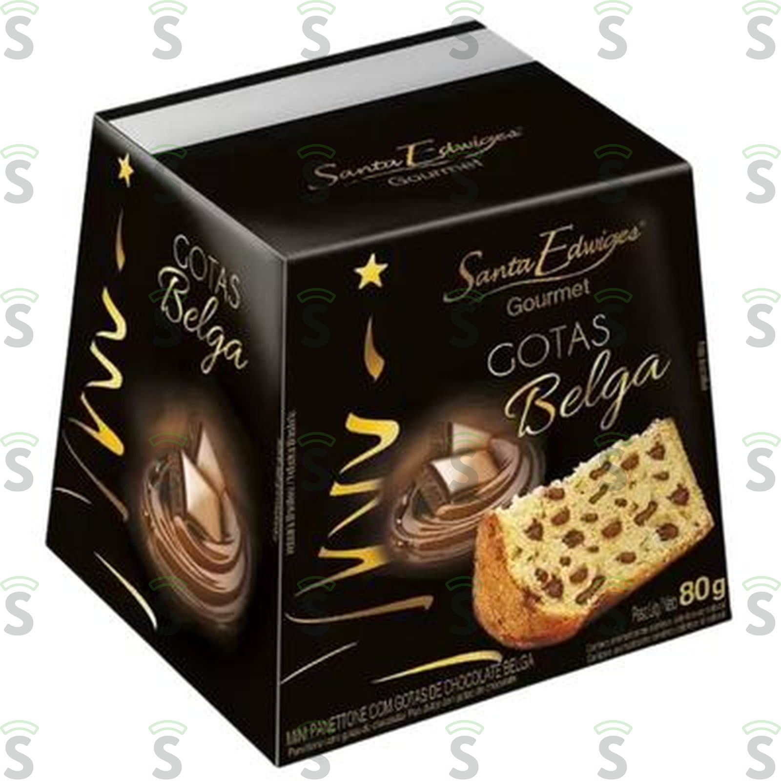 MINIPANETONE ST EDWIGES 80G CHOCOLATE BELGA
