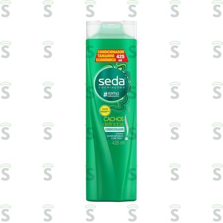  Condicionador Seda Cocriações Cachos Definidos Frasco Tamanho Econômico 425ml