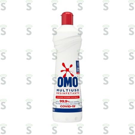  Desinfetante Multiuso Omo Original Squeeze 500ml