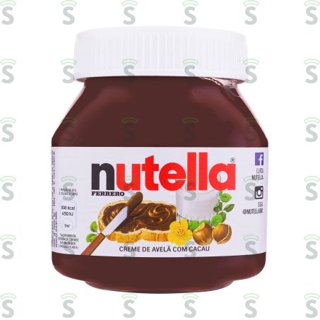  Creme de Avelã Nutella Com Cacau Pote 650gr