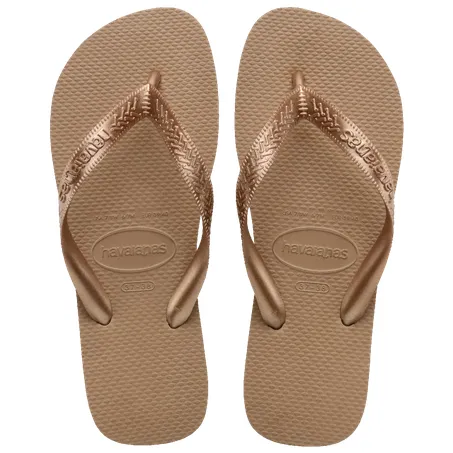 Sand. havaianas top tiras rose gold 33/4