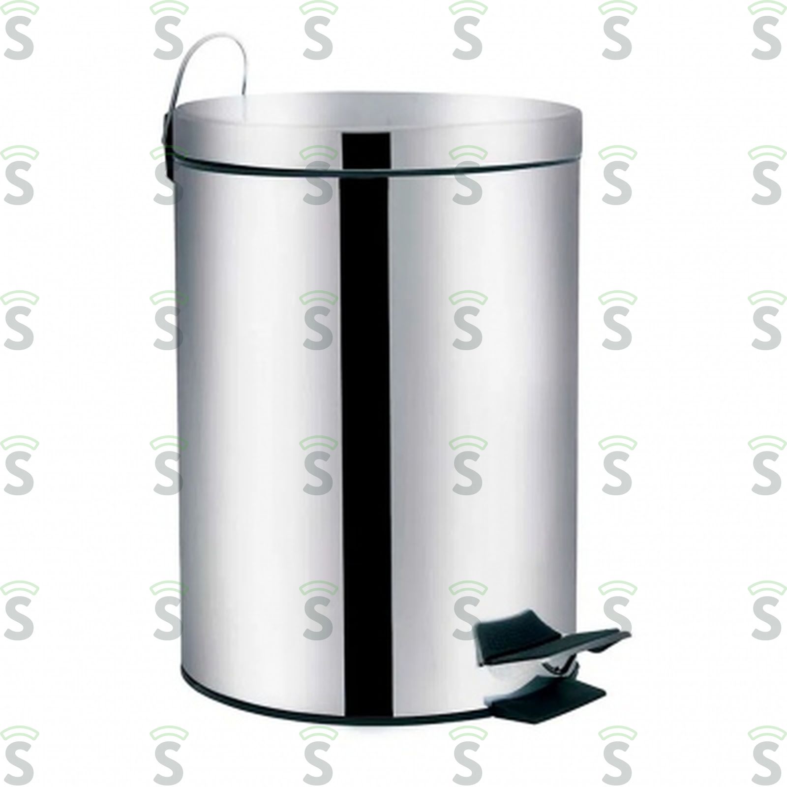 Lixeira de Inox com Pedal Agata Mor Unidade 5LT