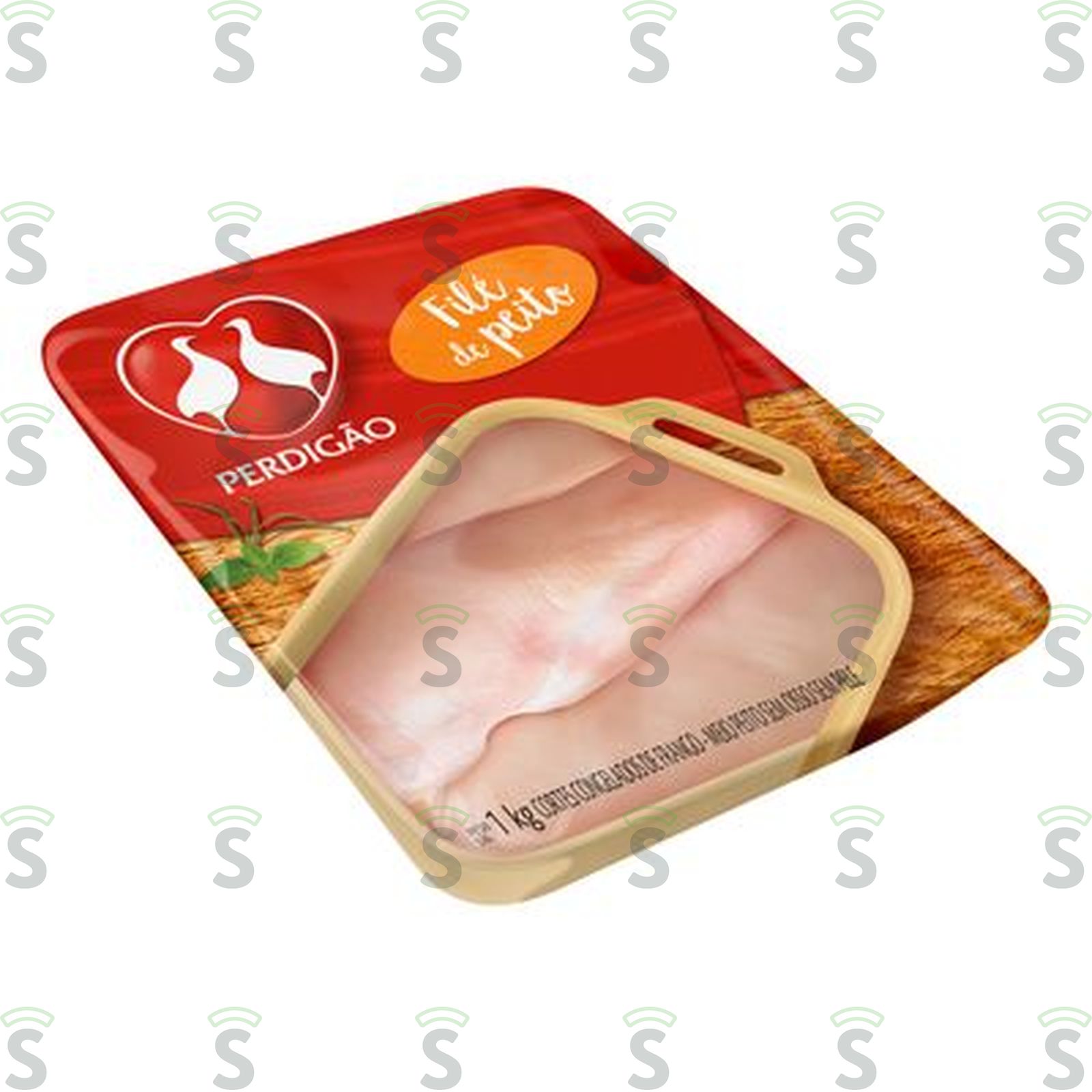 Perdigao-frango bandeja 1kg peito file