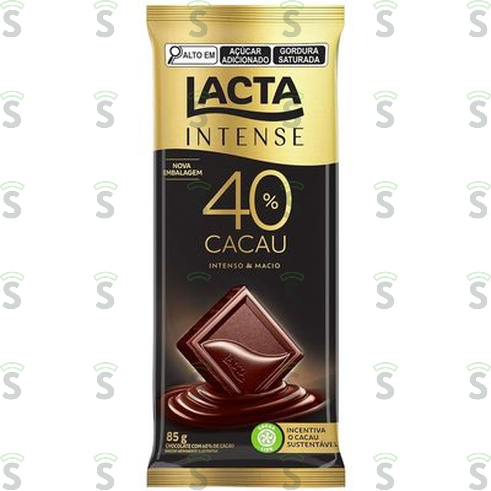 Chocolate Lacta Intense 40% Cacau Original 85G