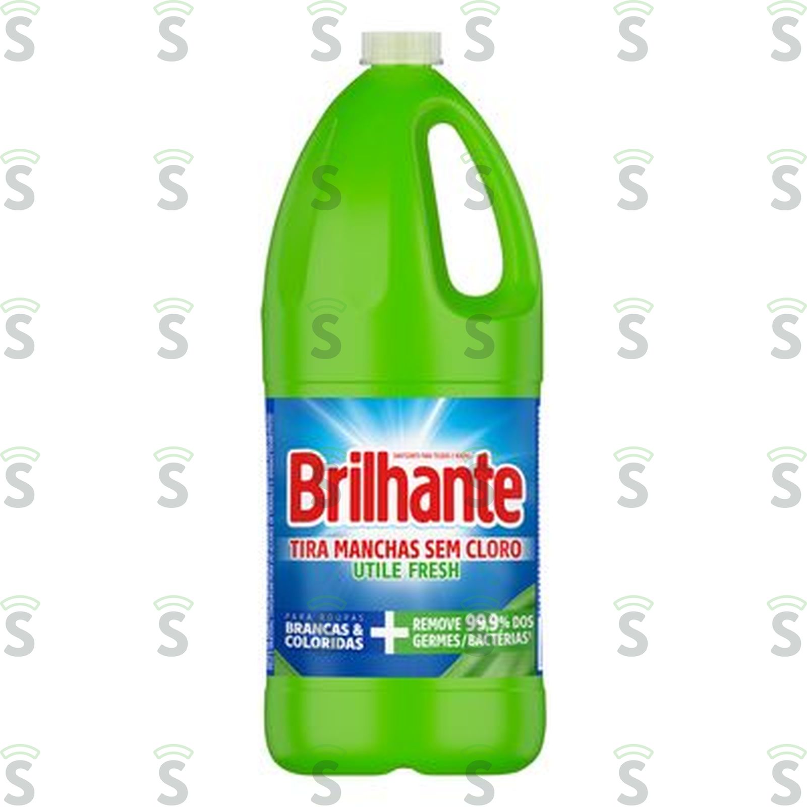 Tira-Manchas Líquido Brilhante Roupas Brancas e Coloridas Fresh Frasco 2lt