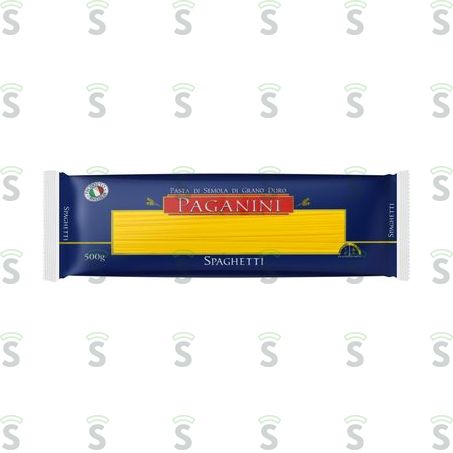  Macarrão de Sêmola Espaguete Paganini Pacote 500g
