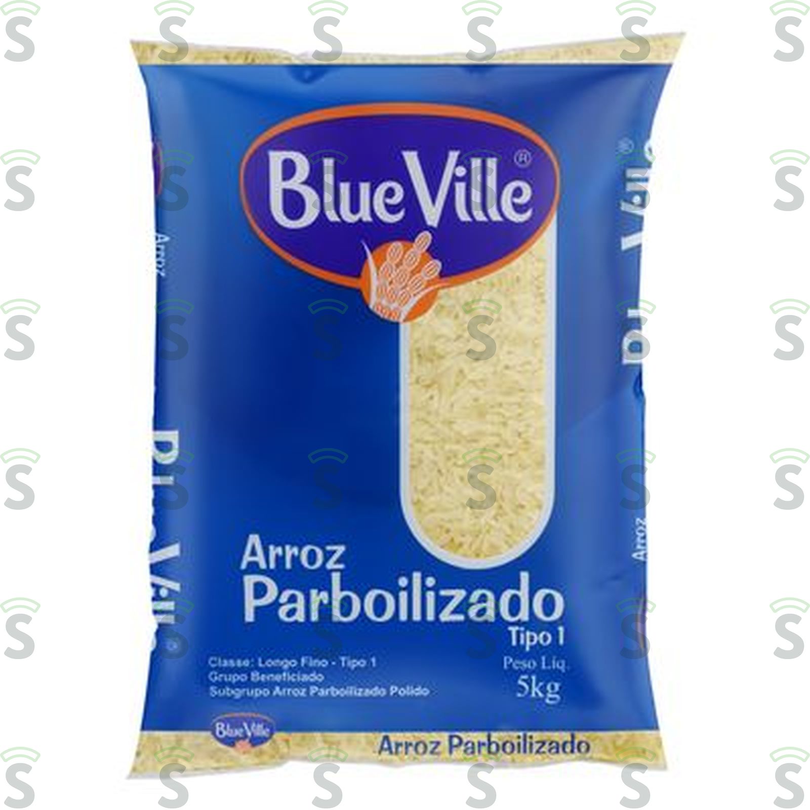 Arroz blue ville parboilizado t1 5kg
