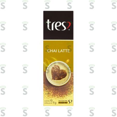  Café Cápsula Tres Chai Latte 10un